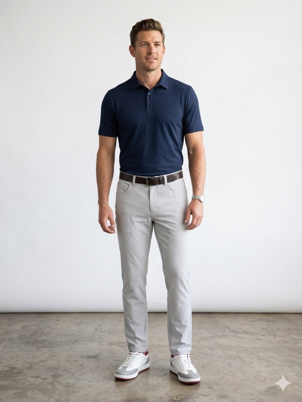 Travis Mathew Grey Casual Dress Oabrs 36 x 32